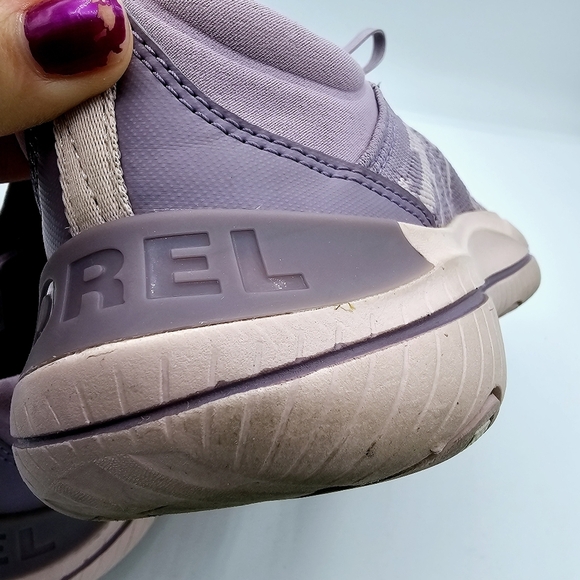 Sorel Explorer Blitz Stride NL4672-553 Purple Lace Up Sneaker - Picture 9 of 15